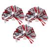 Happyyami 3pcs Reusable Cheerleading Pompoms Aerobics Flower Ball Cheerleading Ball Cheer Gifts Pompom Cheer Poms Poms view 1