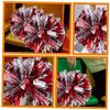 Happyyami 3pcs Reusable Cheerleading Pompoms Aerobics Flower Ball Cheerleading Ball Cheer Gifts Pompom Cheer Poms Poms view 2
