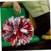 Happyyami 3pcs Reusable Cheerleading Pompoms Aerobics Flower Ball Cheerleading Ball Cheer Gifts Pompom Cheer Poms Poms view 3