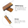 Yardwe 80pcs Compact Bicycles Reflectors Replaceable Pedal Reflectors Warning Safety Bike view 2