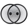 TRACER 140 Spoke 7-speed Cruiser Bike Rim 26"*3.0 Chopper Bicycle Disc Brake Wheelset, Polish Front and Rear Rims Set (black) view 1