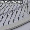 TRACER 140 Spoke 7-speed Bike Rim 26"*3.0 Cruiser Bicycle Disc Brake Wheelset, Polish Front and Rear Rims Set (polish) view 4