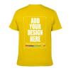 Custom Shirts for Men Women Personalized Your Image Text Photo Soft T-Shirt for Gifts Yellow XL view 3