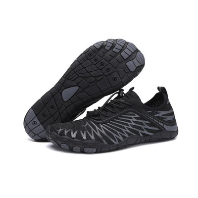 Hike Barefoot Shoes for Women Men with Wide Toe Box, Healthy & Non-Slip Breathable Barefoot Water Shoes Beach Pool Aqua Swim Surf Hiking Walking Shoes