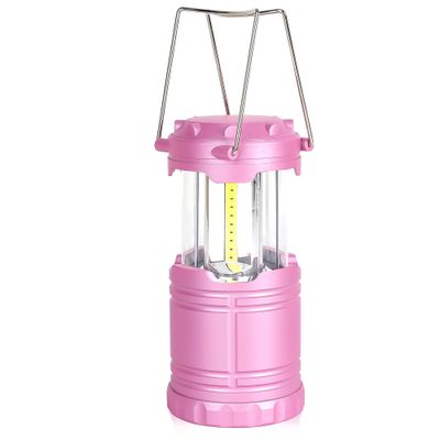 SEAMAGIC LED Pink Camping Lanterns, Portable Camping Lights, Outdoor Handled Lamps, Essential Emergency Lights for Power Outages, Hiking, Hurricane