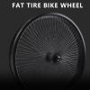 MICARGI 140 Spoke 7-Speed Bike Rim 26"*3.0 Cruiser Bicycle Disc Brake Wheelset, Polish Front and Rear Rims Set (Black) view 2