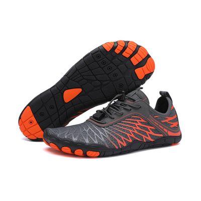 Hike Barefoot Shoes for Women Men with Wide Toe Box, Healthy & Non-Slip Breathable Barefoot Water Shoes Beach Pool Aqua Swim Surf Hiking Walking Shoes