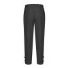 NineFit Basics Best Valentines Deals Men's Linen Harem Capri Pants Lightweight Baggy Crop Pants Loose Drawstring Elastic Waist Casual Beach Yoga Trousers Mens Pants Beach Black, 3X-Large view 4