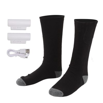 Xcello Smart Heating Socks Foot Thermal Electric Heated Stockings Winter Cold Resistant Electric Socks Black 3 Gears Adjustment