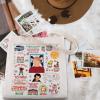 ENSIANTH TV Show Inspired Tote Bag Comedy Movie Inspired Gift 90s Christmas Movie Merch Christmas Party Handbag (Home bag) view 3