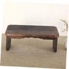 Sosoport Wood Stool for Meditation Household Stool Bench Cushion Kneel Mat for Worship view 2