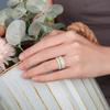 Egnaro Women's Stackable Silicone Rings, 2.5/5.5mm Wide 1.8/2mm Thick Bands view 4