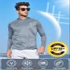NORTHYARD Men's UPF 50+ Hoodie Shirts Long Sleeve Sun Protection Fishing Swim Beach UV SPF Rash Guard Quick Dry Lightweight Cloud XL view 3
