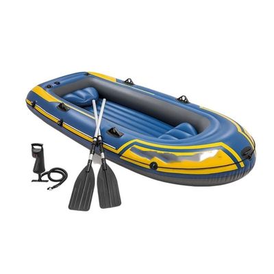Inflatable Boat Challenger 2 3 Person Inflatable Boat Air Fishing Boat Sport Water Paddle Air Fisherman Fishing 3 Air Chamber Kayak Gonflable (Color : 295 X 137 X 43) (295 X 137 X 43)