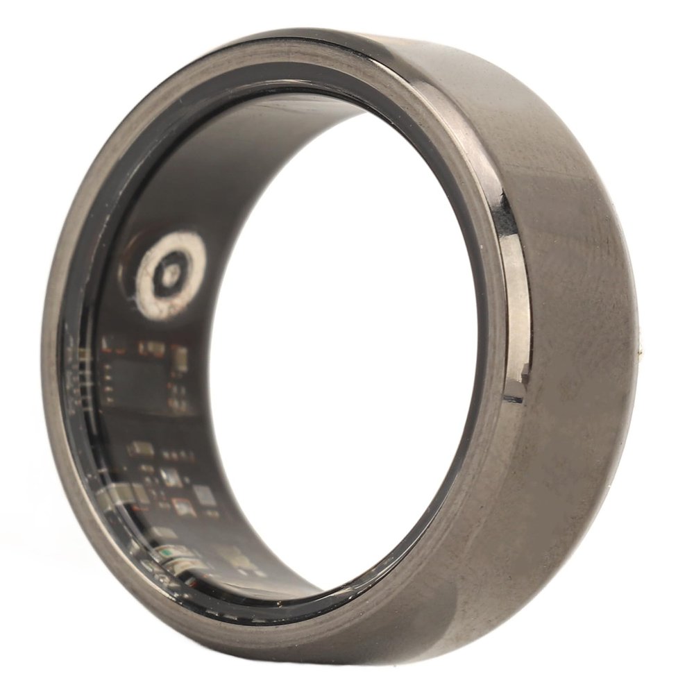 Smart Ring Health, Remote Camera Control Fitness Ring with Sleep Heart Rate Monitor Pedometer IP68 Women Men Sports Ring with Charging Case for iOS Android
