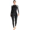 Dive Skin Full Body Rash Guard for Women Youth Swimsuit Wetsuit Front Zipper One Piece Dry UV Protection Snorkel Suit for Diving Surfing Kayaking XS Size