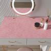 CHIHUT 12x100 Peach Pink Self Adhesive Velvet Flocking Liner Sheet Peel and Stick Velvet Contact Paper Jewelry Drawer Felt Liner Roll for Shelves Box Lining Solid Pink Felt Wallpaper view 4