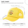 Customized Hats Custom Hat Men Women Your Design Own Hat Personalized Logo Image Text Name Hat Custom Yellow Hats view 4
