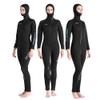 WYYHAA 5Mm Neoprene Wetsuit for Women Men, Front Zip Full Body Diving Suit with Cap Hooded for Spearfishing, Snorkeling, Surfing, Canoeing, Scuba,Women,3XL view 4