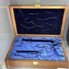Salvatore Walnut Bag For Colt 1911 Genuine Wood Case for Secure Storage Niche Design (Dark Blue) view 2