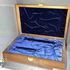 Salvatore Walnut Bag For Colt 1911 Genuine Wood Case for Secure Storage Niche Design (Dark Blue) view 3
