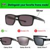 Prizo ORL Polarized Lenses Replacement for Oakley Sliver Sunglasses OO9262 - MultiOptions (Black Iridium) view 4