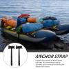 Sosoport 2pcs Adjustable Tie Down Straps for Kayaks Canoes Fastening Cords for Outdoor Water Sports Compatible Various Equipment Convenient Transport view 4