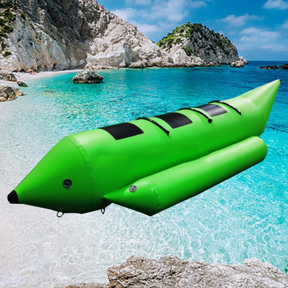 Inflatable Kayak Banana Boat, Jet Ski Dragging Equipment, Kayak Large Surf Gear for Adults Outdoor Water Entertainment,A (A)