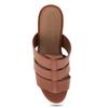 Aerosoles Women's WILMA Wedge Heel Slide Sandal, Ginger Bread PU, 9.5W view 3