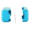 NDNCZDHC Aluminum Portable Mini Magnetic Cue Tip Chalk Holder Billiard Pool Chalks Carrier(Blue) view 2