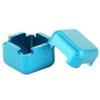 NDNCZDHC Aluminum Portable Mini Magnetic Cue Tip Chalk Holder Billiard Pool Chalks Carrier(Blue) view 3