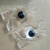Miskall Clear Billiard Cue Bridge Head, Practical Pool Cue Bridge Head Pole Shape Easy to Use for Club view 2