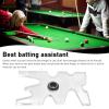 Miskall Billiard Bridge Head, Portable Clear Acrylic Snooker Pool Cue Moosehead Head Billiard Accessory view 2