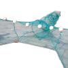CINGHI LUSSO Crab Trap Shrimp Trap Shrimp Net Fish Trap Lobster Trap Minnow Trap Collapsible Portable Net Crab Net Large Inlet with Float and Heavy Duty Chain for Catching Crabs Lobsters Fish-10M view 1