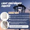 Sunnychicc 6 Pcs Gas Light Preformed Mantle Gas Lamp Mantles Gaslight Mantles Pre Formed Gas Light Mantel for Indoor Outdoor Gas Lights, White view 3