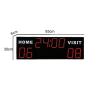 Electronic Scoreboard Outdoor Led Display Sports Multi-Function Countdown Timer Digital Football Scoreboard, Wall-Mounted Score Clock Score Keeper view 3