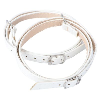 ULTECHNOVO Cross High Heel Shoe Straps Anti-Drop Detachable Ankle Straps for Women S Pumps and Heels Lightweight Shoe Accessories 23.6 Inch