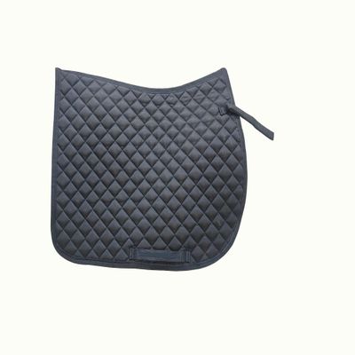 EEP English Saddle pad Available in 25.5" Width, 18" Drop, Spine 22"/ Custom- Colored 1" Diamond Stitching English Saddle Pads Cotton Construction