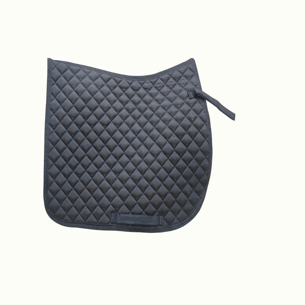 EEP English Saddle pad Available in 25.5" Width, 18" Drop, Spine 22"/ Custom- Colored 1" Diamond Stitching English Saddle Pads Cotton Construction