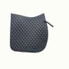 EEP English Saddle pad Available in 25.5" Width, 18" Drop, Spine 22"/ Custom- Colored 1" Diamond Stitching English Saddle Pads Cotton Construction view 1