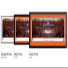 Fighiting Illini Basketball - 41.5x15-inch Single Mat, Select Framed Picture by Blakeway Panoramas view 4