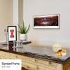 Fighiting Illini Basketball - 40.25x13.75-inch Standard Framed Print by Blakeway Panoramas view 2