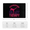 bsapp Kickboxing is My Therapy Area Rug Anti-Slip Floor Mat 72""x48"" for Family Living Room and Bedroom, White view 2