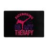 bsapp Kickboxing is My Therapy Area Rug Anti-Slip Floor Mat 72""x48"" for Family Living Room and Bedroom, White view 3