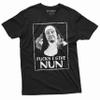 Men's Funny Shirt Nun Shirt F*CKS I Give Nun Shirt Humorous Gifts Unholy Shirt Gothic Gifts (X-Large Black) view 1