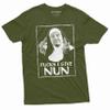 Men's Funny Shirt Nun Shirt F*CKS I Give Nun Shirt Humorous Gifts Unholy Shirt Gothic Gifts (X-Large Black) view 3