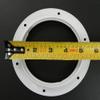 4" Round Access Hatch Cover Boat Replacement, Screw Out Deck Plate -White, O-Ring Seal, ABS Material view 4