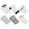 Chaps Men's Sport Performance Recycled Blend Comfort Cushion Low Cut Socks 6 Pair Pack, White and Black Assorted, Men's Shoe Size: 6-12 view 2