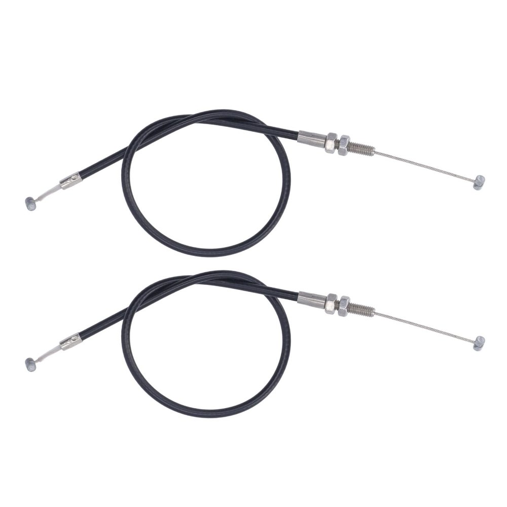 2PCS Throttle Shift Cable, 61N 26311 00 Stainless Steel Boat Motor Throttle Cable for 2 Stroke Outboard Engine Boat Motor Steering System