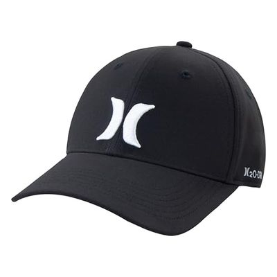 Hurley Kids' Baseball Hat, Black, One Size